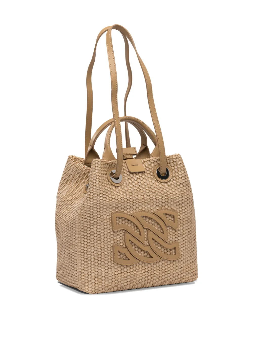 Casadei Dome Baia woven bucket bag | Image 2