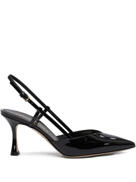 Ninalilou 70mm Mya slingback patent-leather pumps