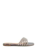 Ninalilou Elisa crystal-embellish sandals - Silver