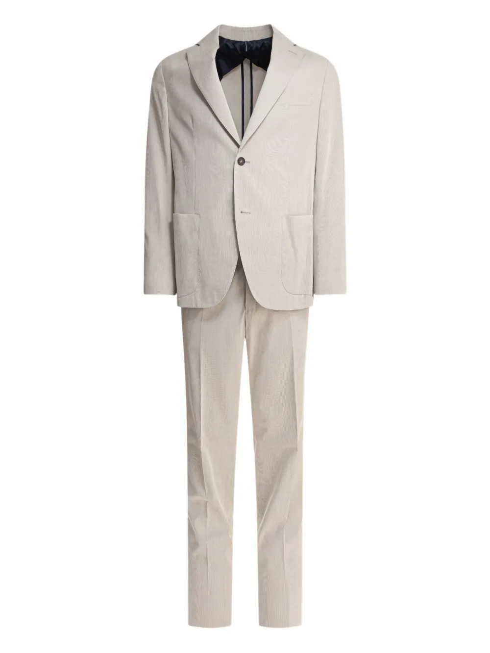 Incotex pinstripe suit Beige