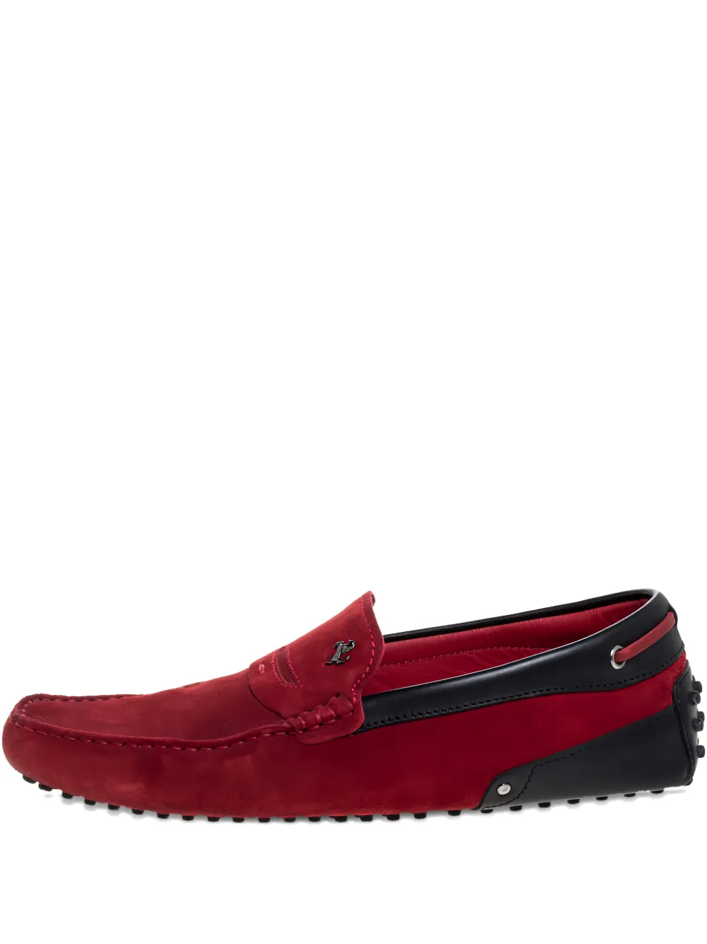 Tod's Vintage mocassins en daim | rouge | Image 1