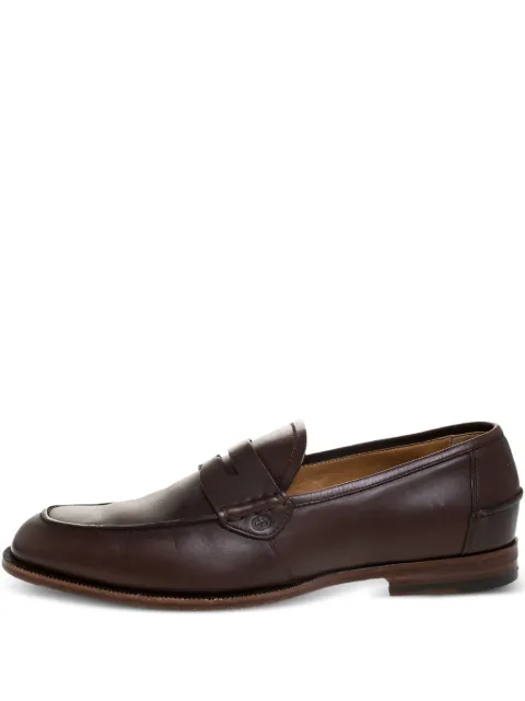 Gucci Pre-Owned leather loafers
