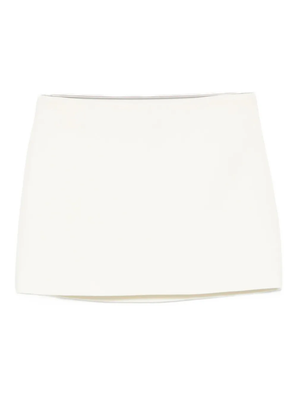 straight mini skirt