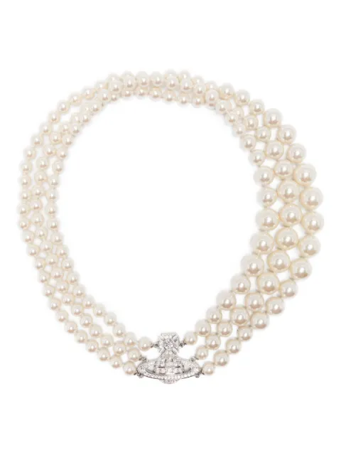 Vivienne Westwood Orb faux-pearl necklace