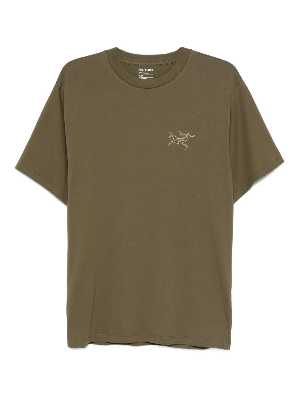 Arc'teryx logo-embroidered crew-neck t-shirt | Green | Image 1