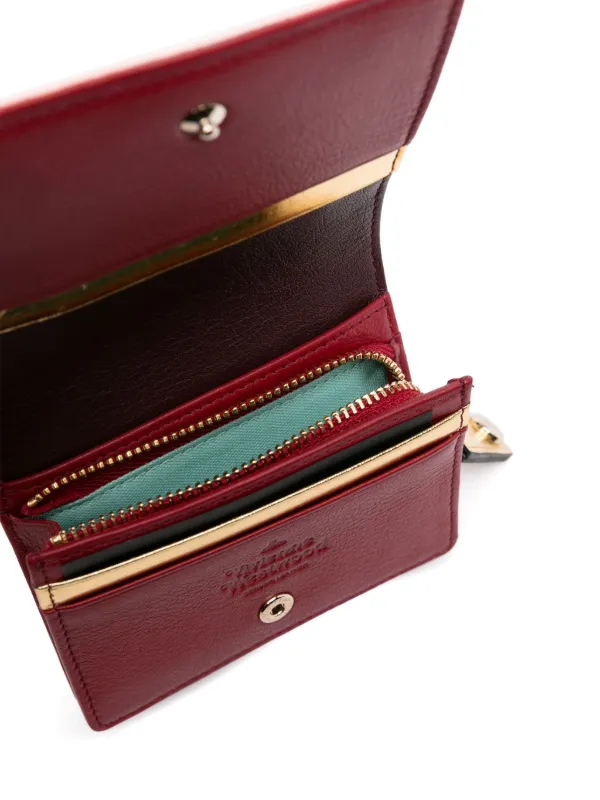 Vivienne Westwood teddy-print Leather Wallet | Pink