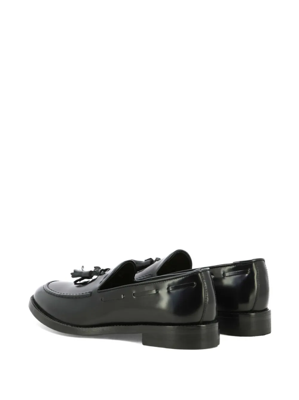 sturlini firenze tassel-detail leather loafers Black
