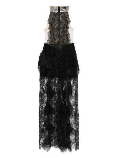 David Koma lace gown