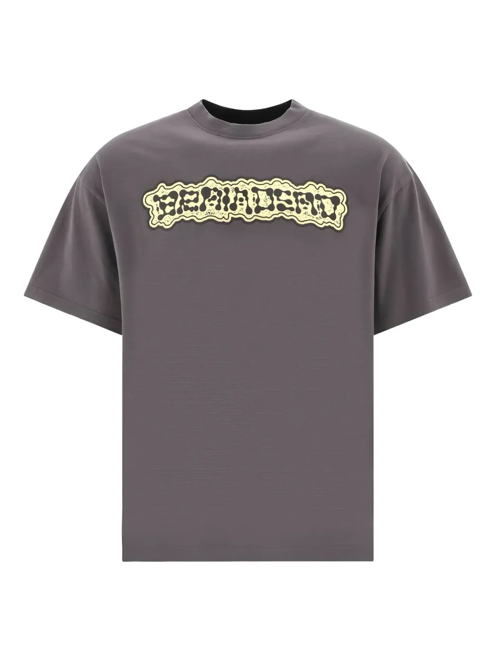 Brain Dead Katoenen T-shirt met grafische print Grijs