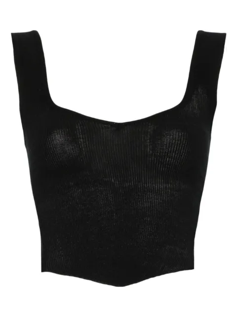 Vivienne Westwood Orb-embroidered ribbed top