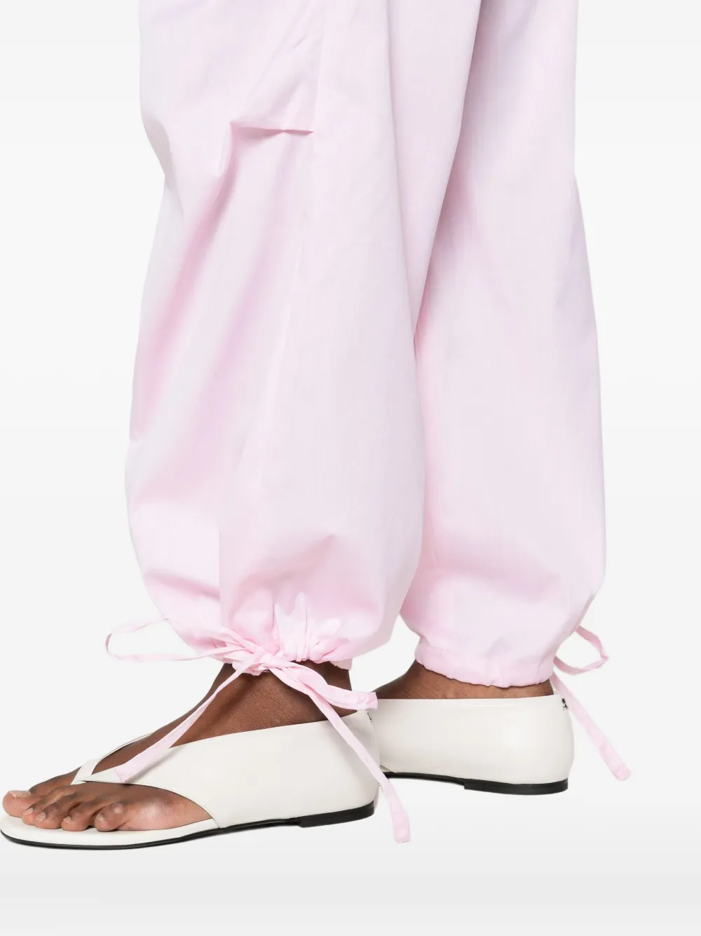 Alfie Grace Straight-leg Trousers In Pink