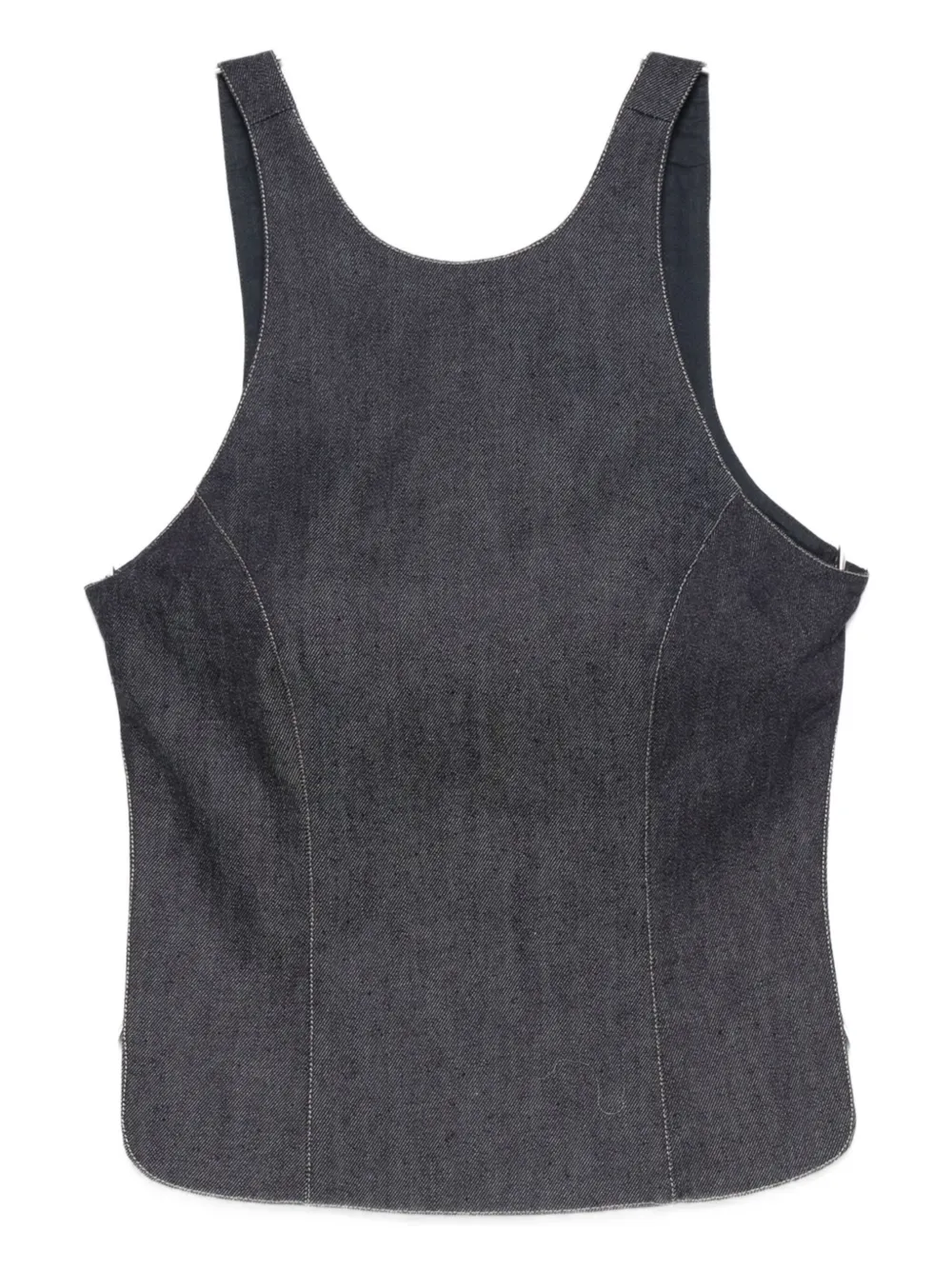 ALFIE open-back tank top | Blue | Image 1
