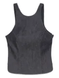 ALFIE open-back tank top - Blue