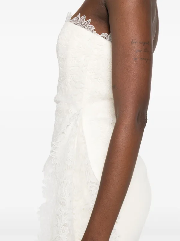 wedding dress lace chiffon Long Sleeves Lace Chiffon Wedding Dresses, Simple Country Wedding Dres –  ClaireBridal
