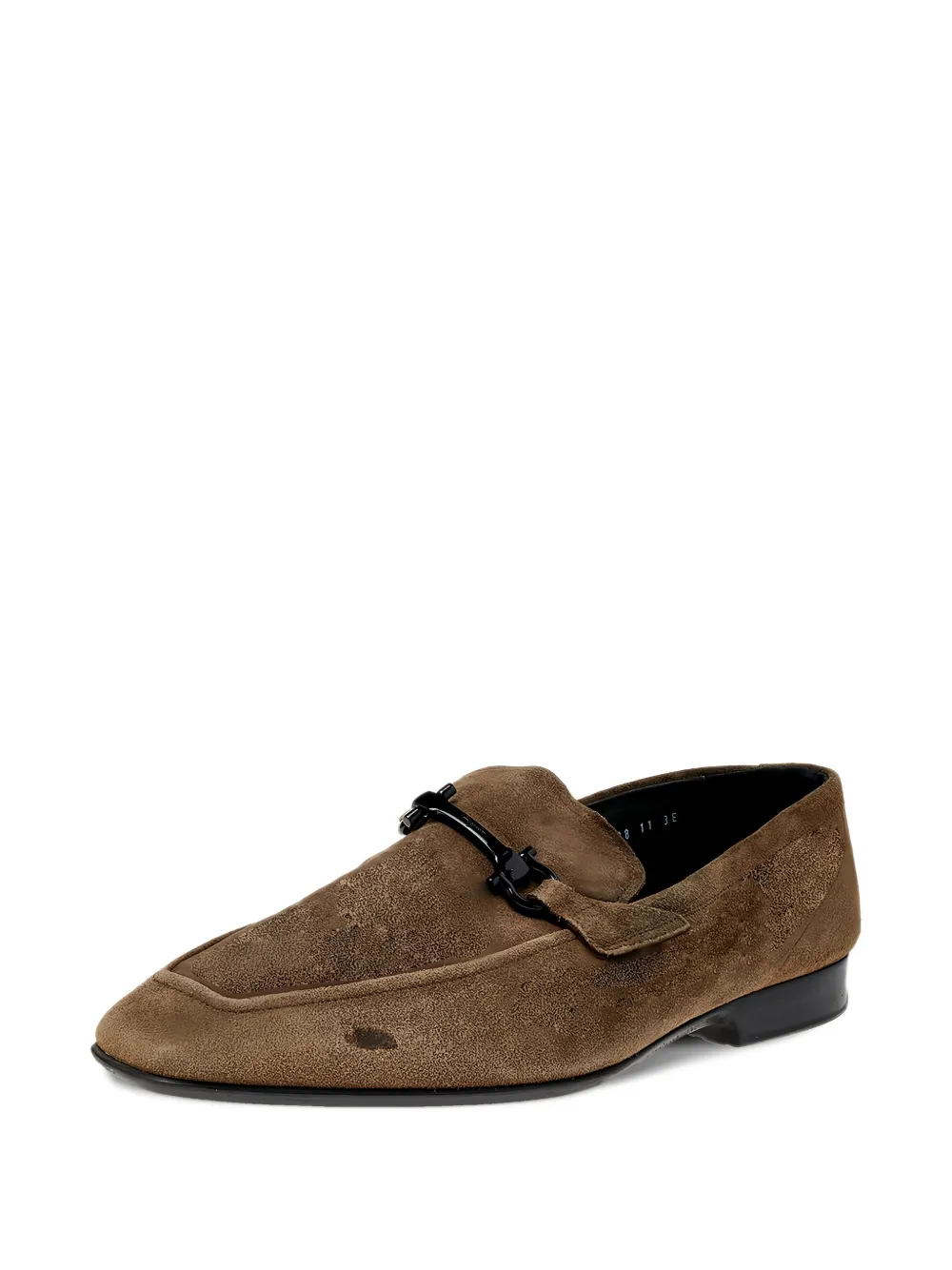 Ferragamo Pre-Owned Horsebit suede loafers | Image 2