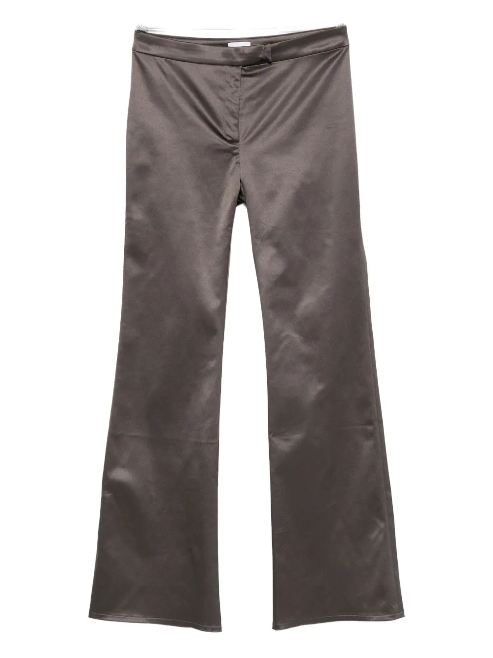 Alfie Bell Flared Trousers In Gray