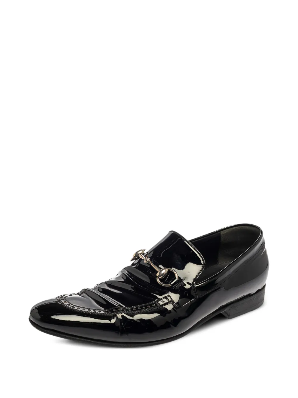 Gucci Pre-Owned Horsebit leather loafers | Image 2