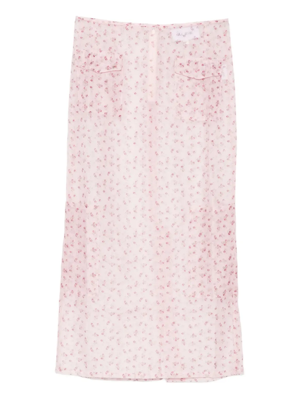 ALFIE Gonna dritta con stampa - Rosa