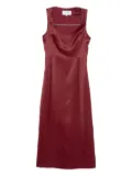 ALFIE Haya sleeveless midi dress - Red