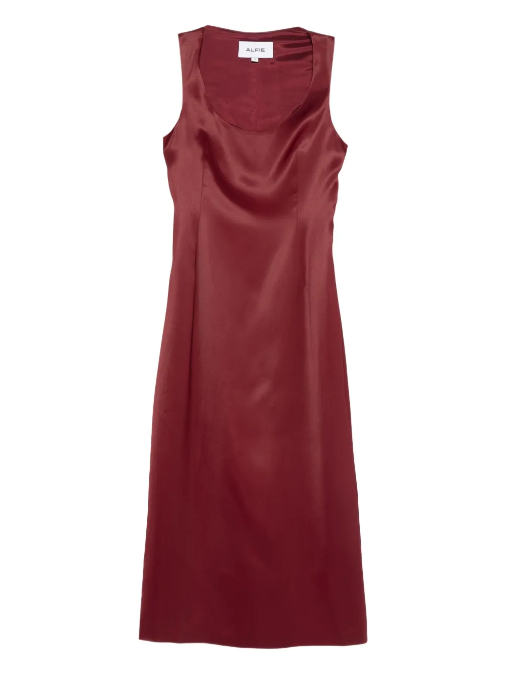 ALFIE Haya sleeveless midi dress | Red | Image 1