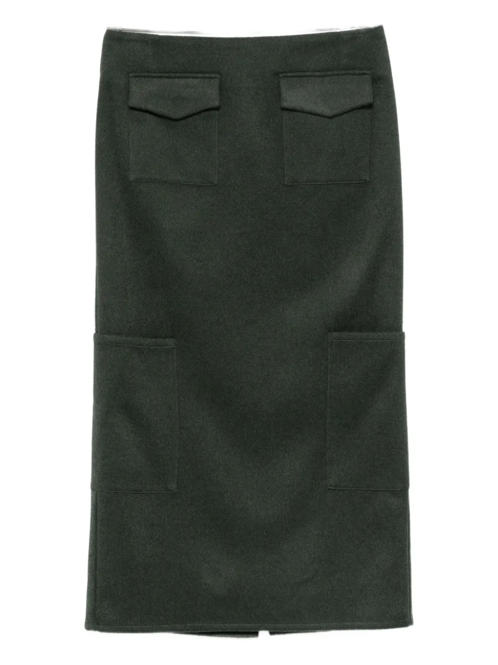 Alfie Valletta Midi Skirt In Green