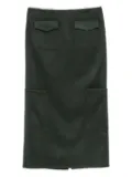ALFIE Valletta midi skirt - Green