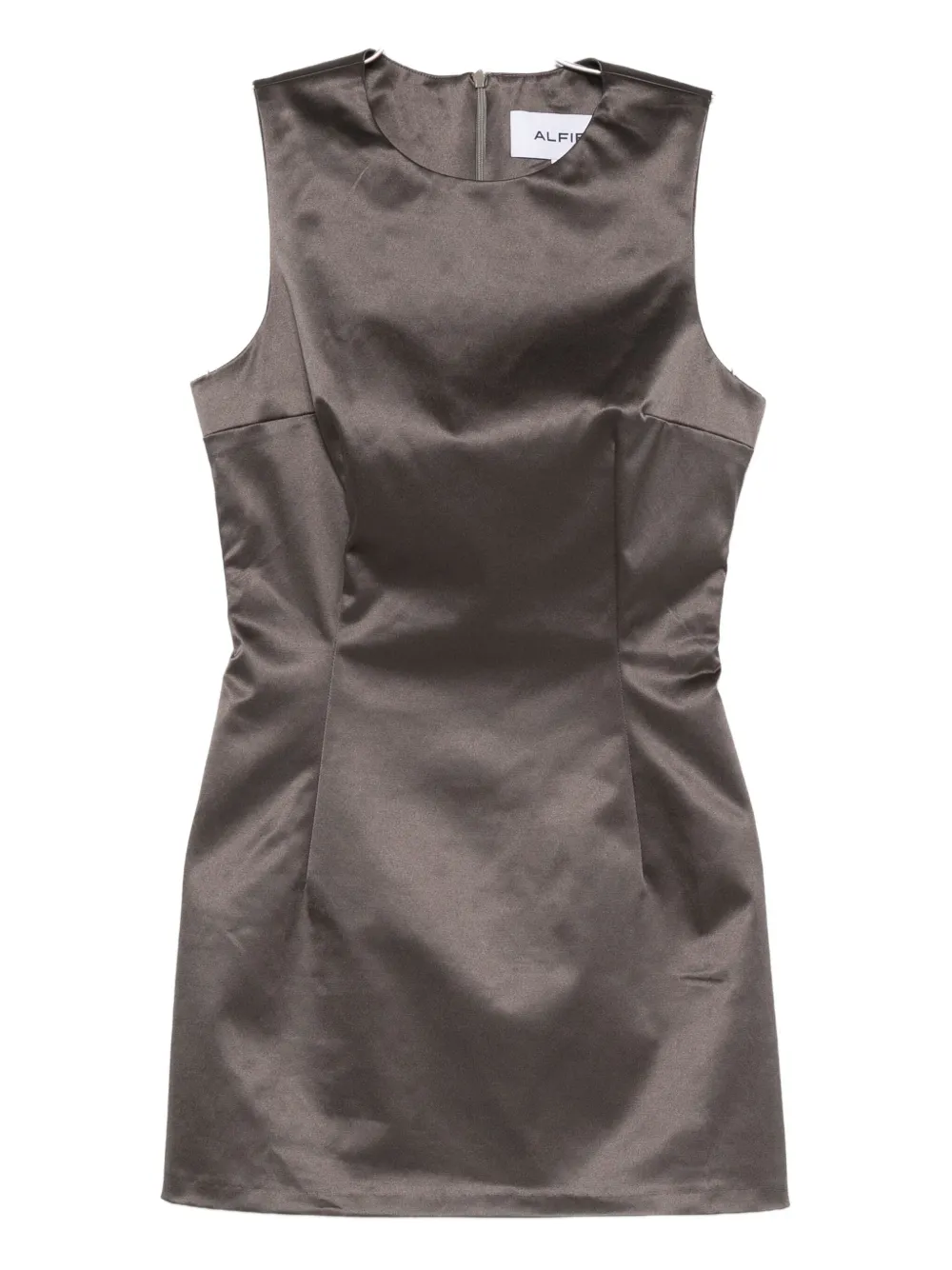 ALFIE Nori satin mini dress - グレー ALFIE Nori satin mini dress - グレー