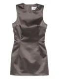 ALFIE Nori satin mini dress - Grey