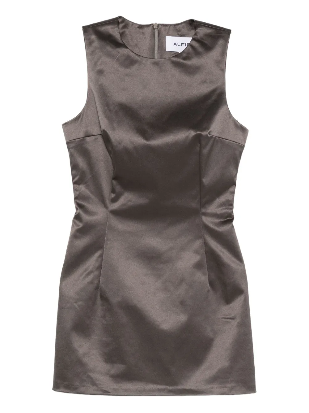 ALFIE Nori satin mini dress | Grey | Image 1