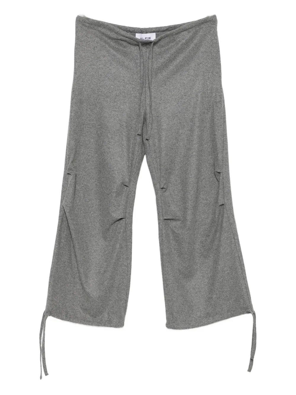 Alfie Grace Wide-leg Trousers In Gray
