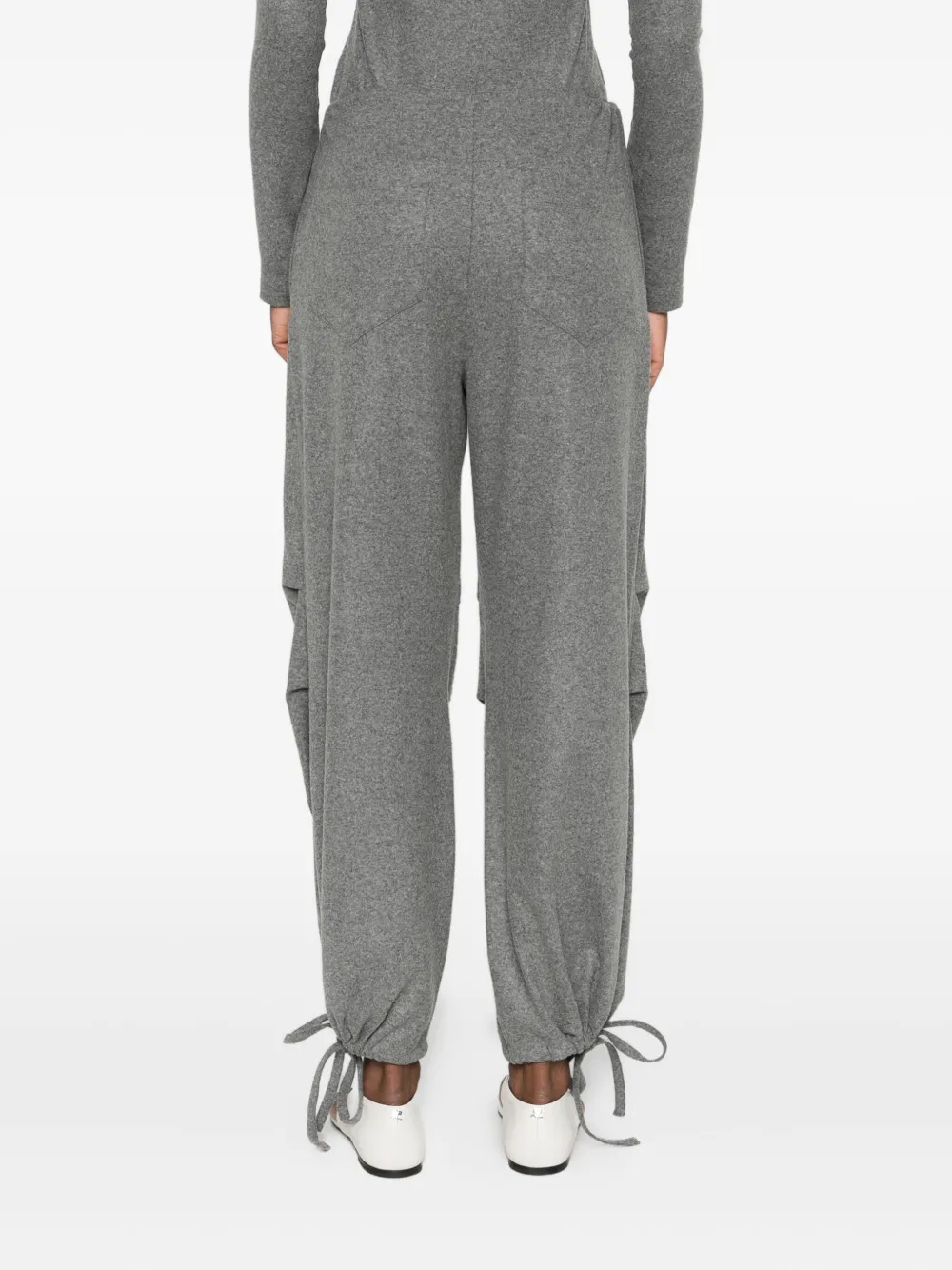 Alfie Grace Wide-leg Trousers In Gray