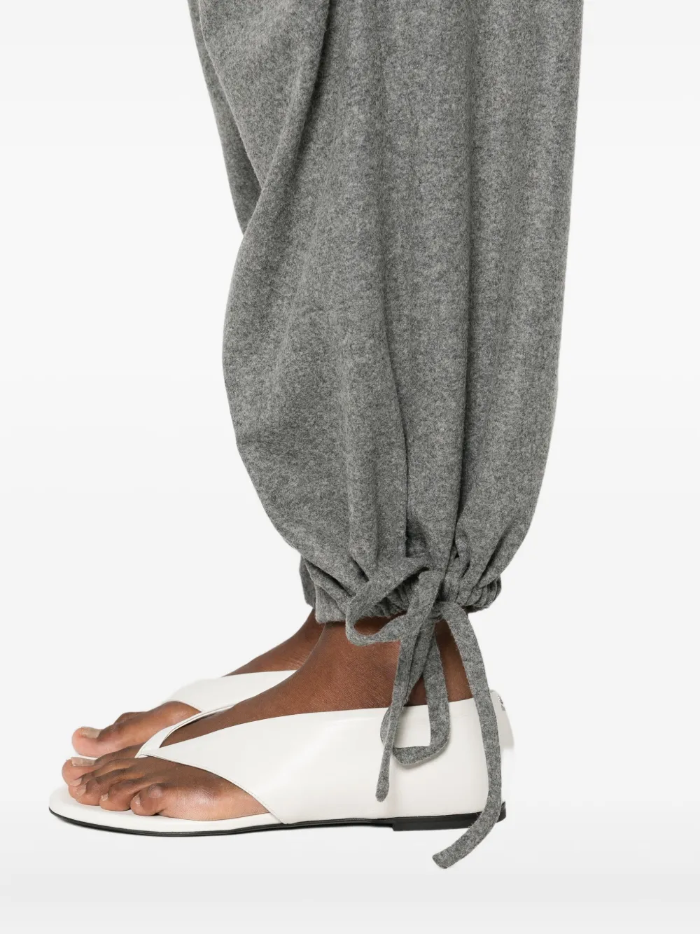Alfie Grace Wide-leg Trousers In Gray