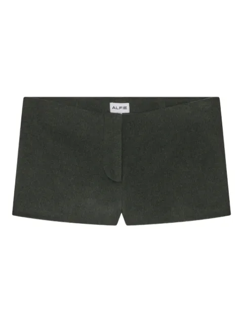 ALFIE fine-knit mini shorts