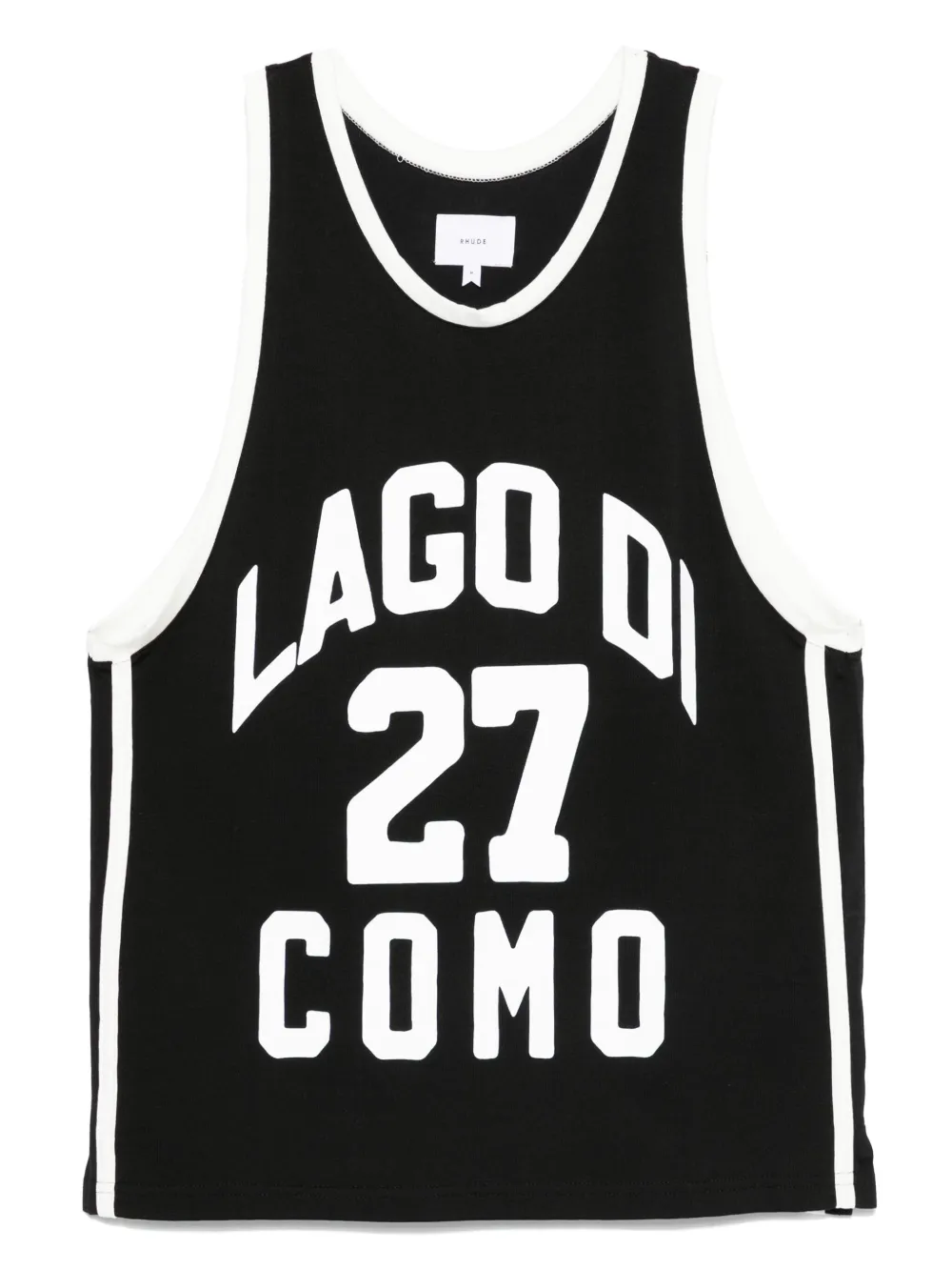 RHUDE camiseta estampada en colaboración con Como 1907 | negro | Image 1
