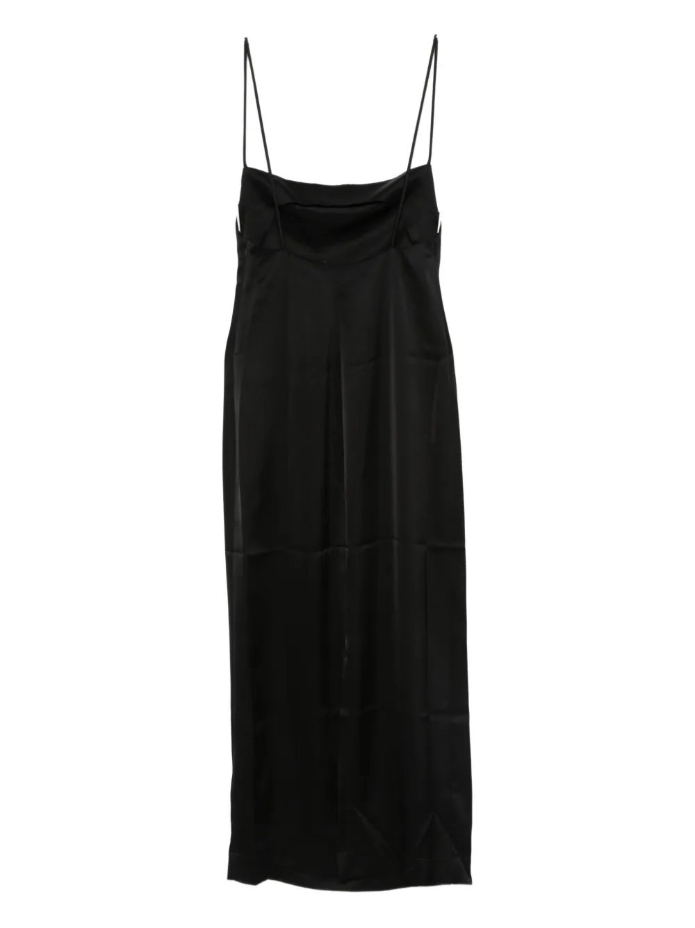 Paris Georgia Phoebe slip midi dress - Zwart