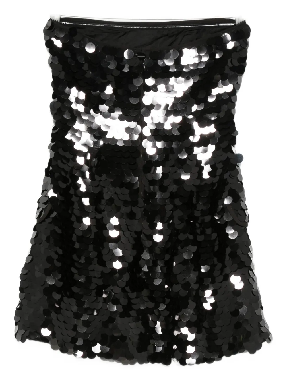 Paris Georgia Mermaid sequin-embellished mini dress - Zwart