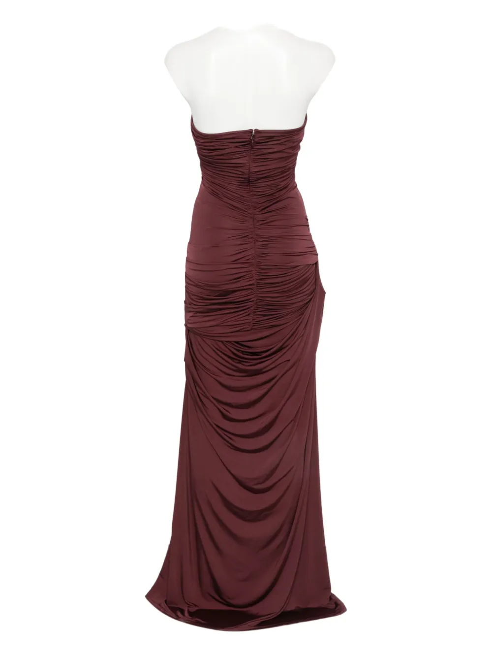 Paris Georgia draped maxi dress - Rood