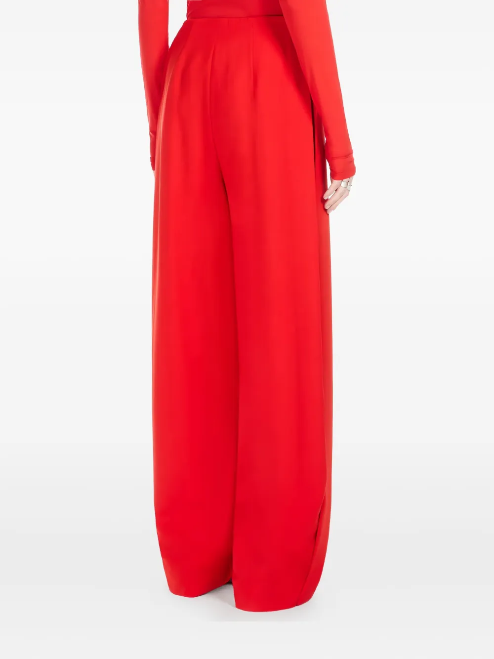 Sportmax Broek met vlakken Rood