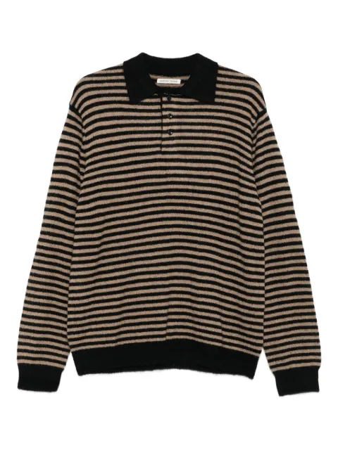 Carter Young Leigh striped polo shirt