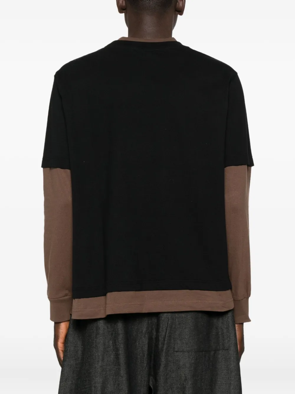 Kartik Research Long-sleeve T-shirt In Brown