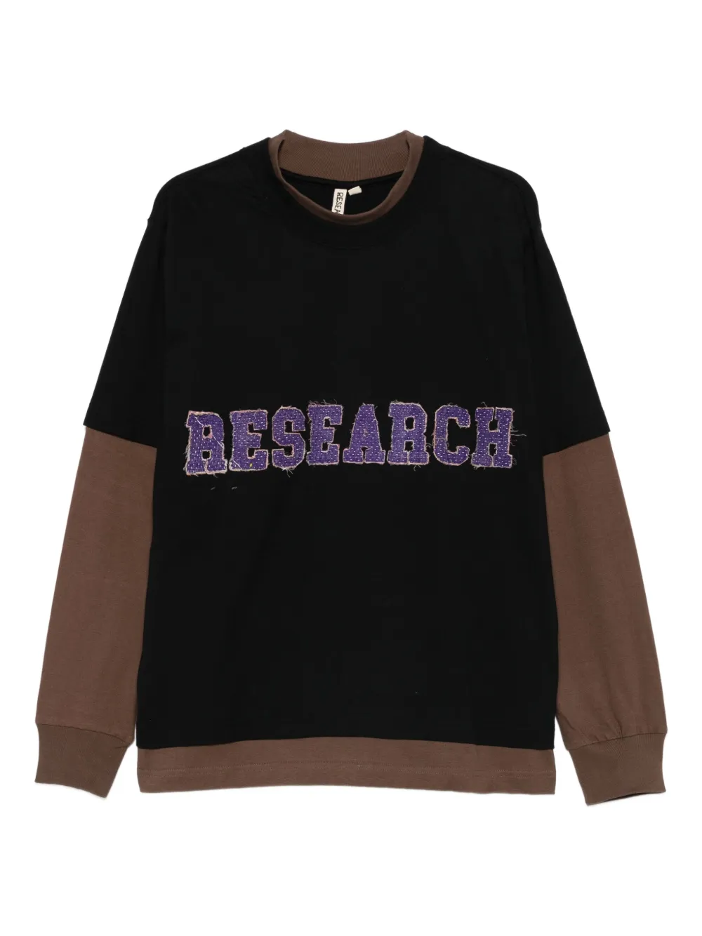 Kartik Research long-sleeve t-shirt | Black | Image 1