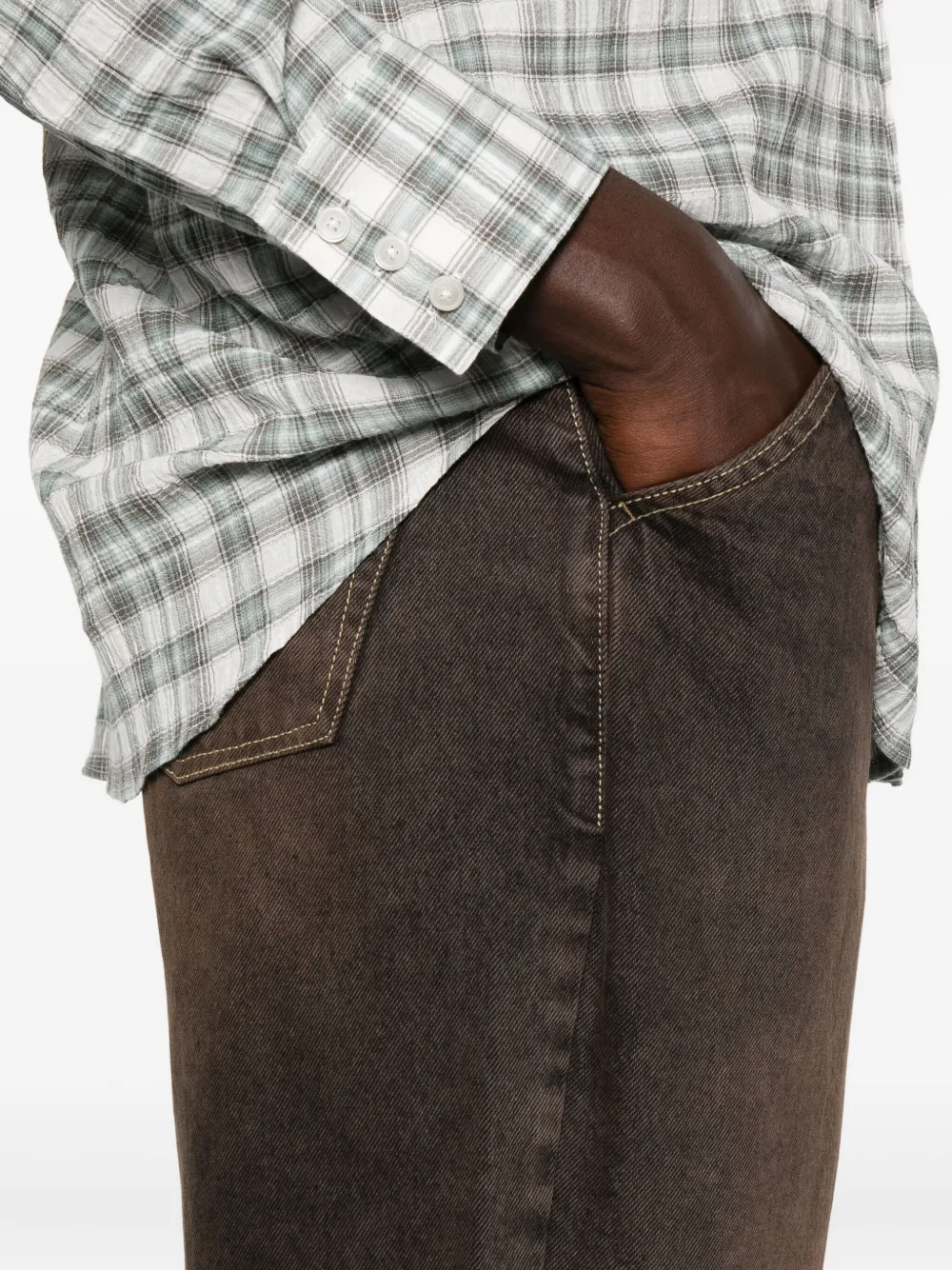 Carter Young Big Ben ジーンズ | ブラウン | FARFETCH JP