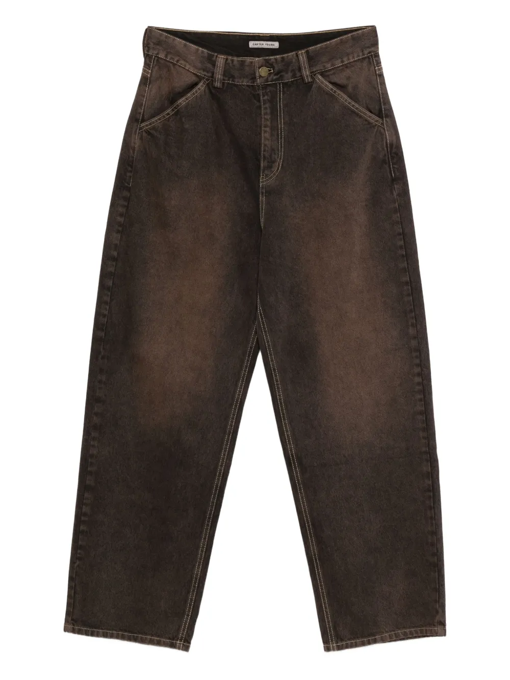 Carter Young Big Ben jeans - ブラウン Carter Young Big Ben jeans - ブラウン