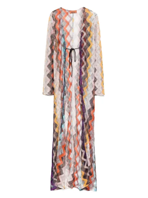 Missoni zigzag-pattern cover-up