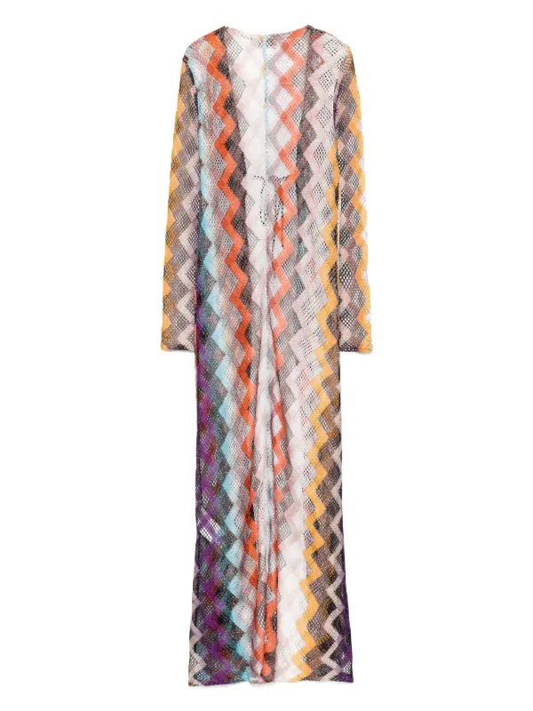 Missoni zigzag-pattern cover-up | Blue | FARFETCH