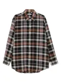 Carter Young Hugo plaid shirt - Black