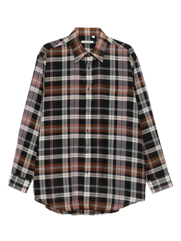 Carter Young Hugo チェック シャツ | ブラック | FARFETCH JP