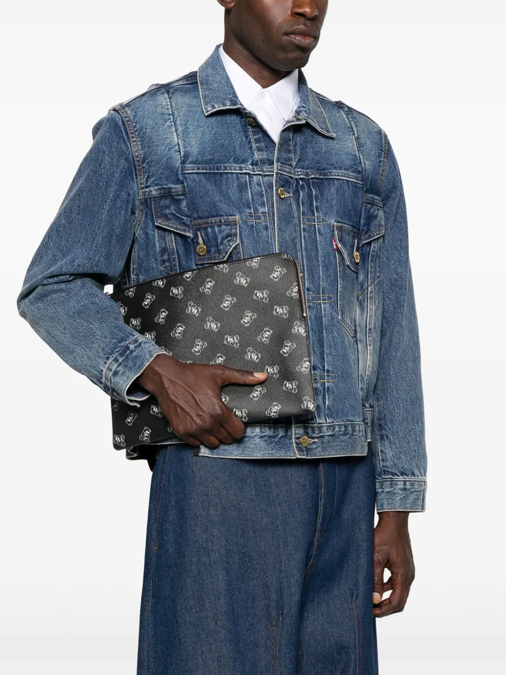 Undercover printed clutch bag | Image 2