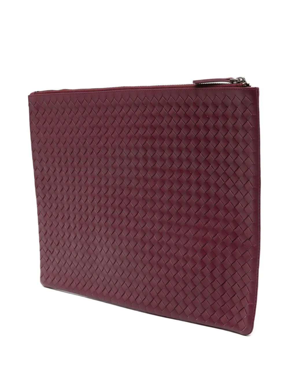 DRAGON DIFFUSION woven clutch bag - Rood