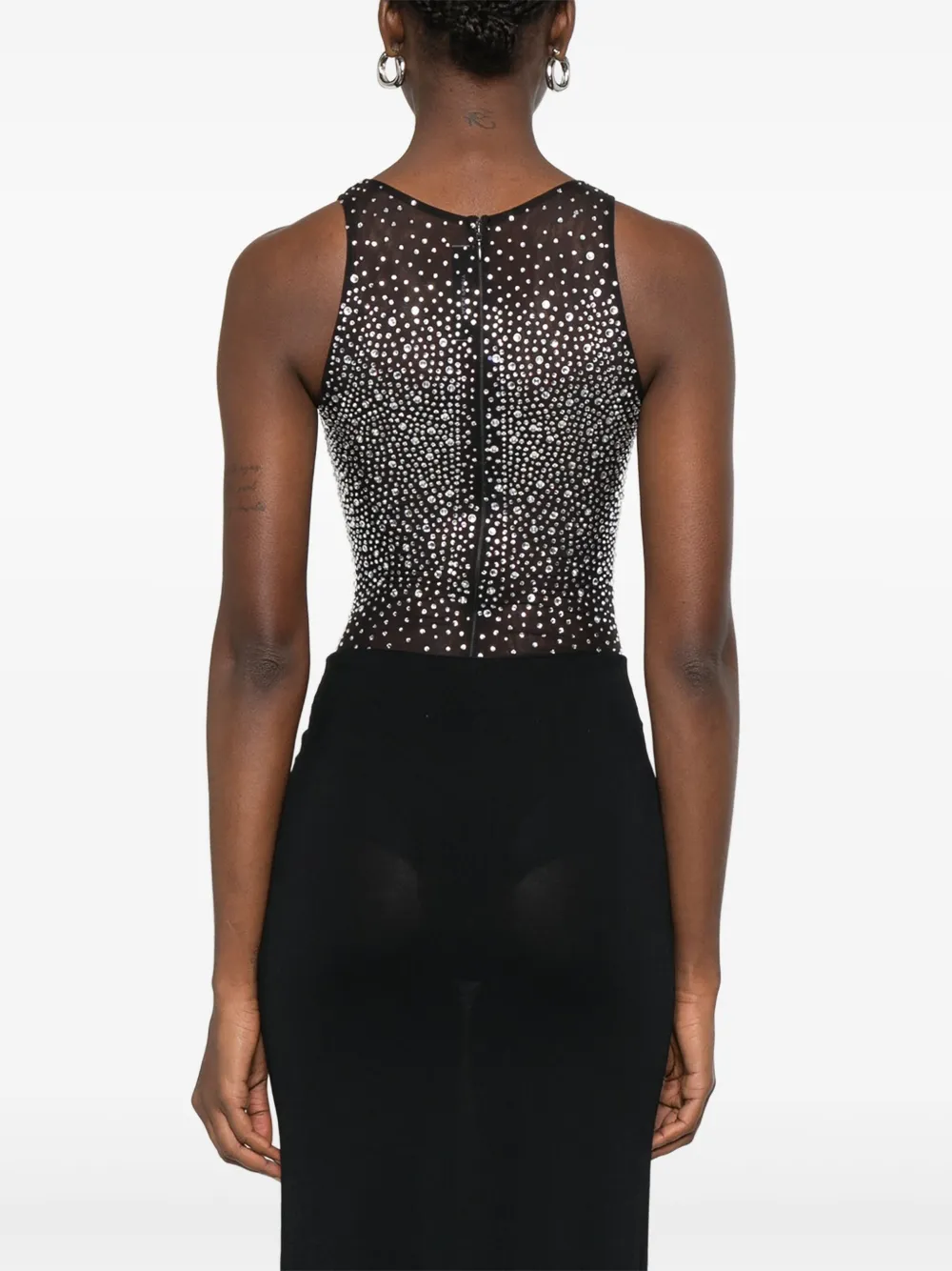 Alex Perry Verfraaide body Bruin